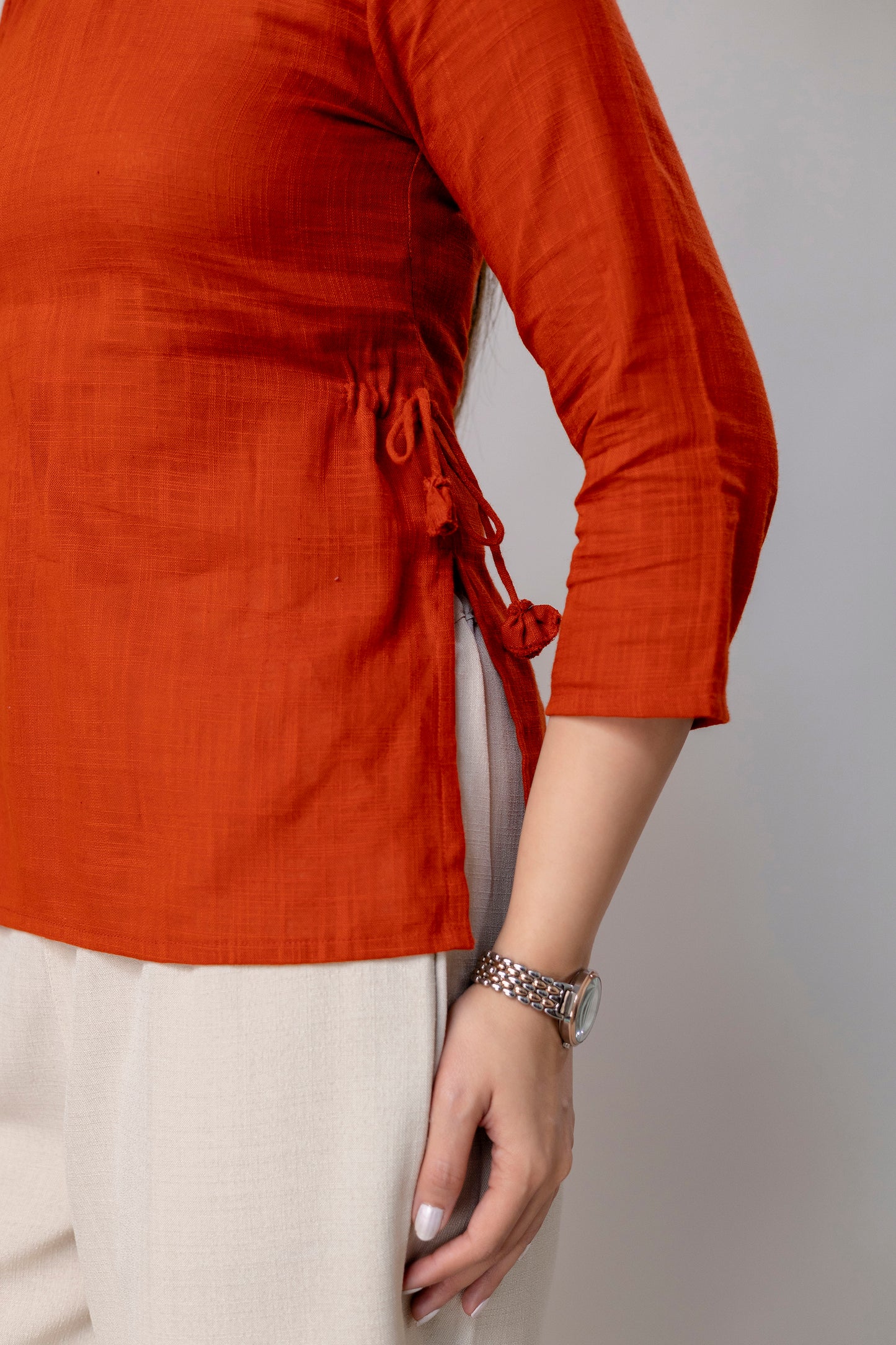 Short Kurta with Adjustable waist