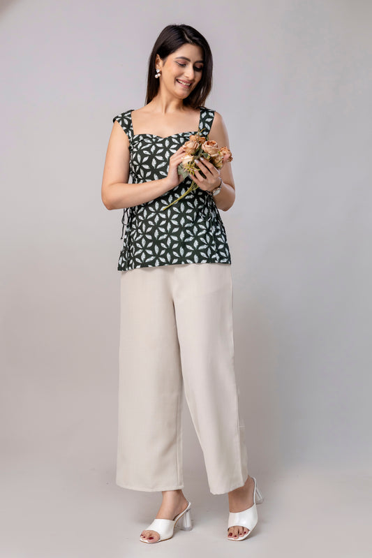 Aranya Verde - Side cord Kurtis