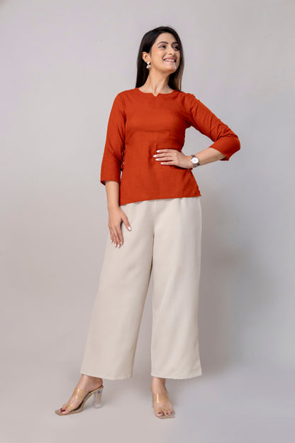 Short Kurta with Adjustable waist