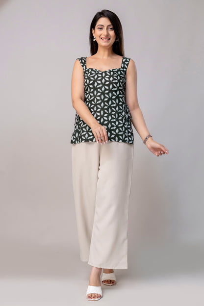 Aranya Verde - Side cord Kurtis
