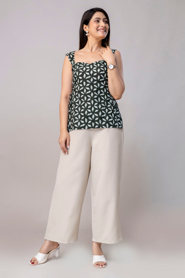 Aranya Verde - Side cord Kurtis