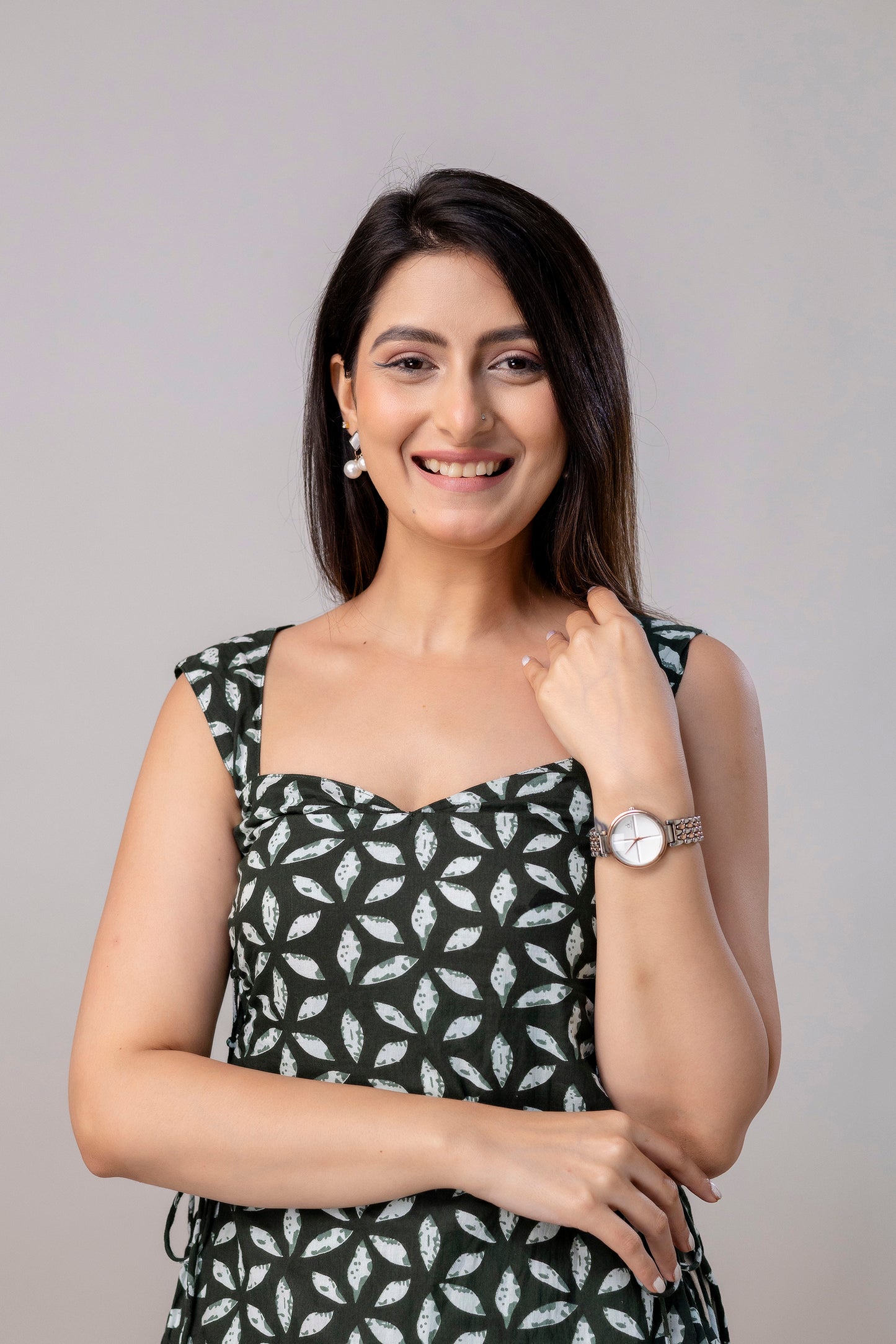 Aranya Verde - Side cord Kurtis