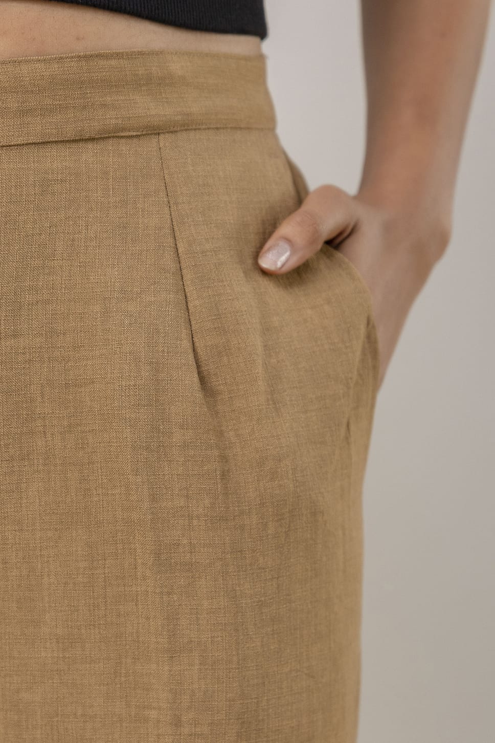 Women Brown Wide Leg Pant
