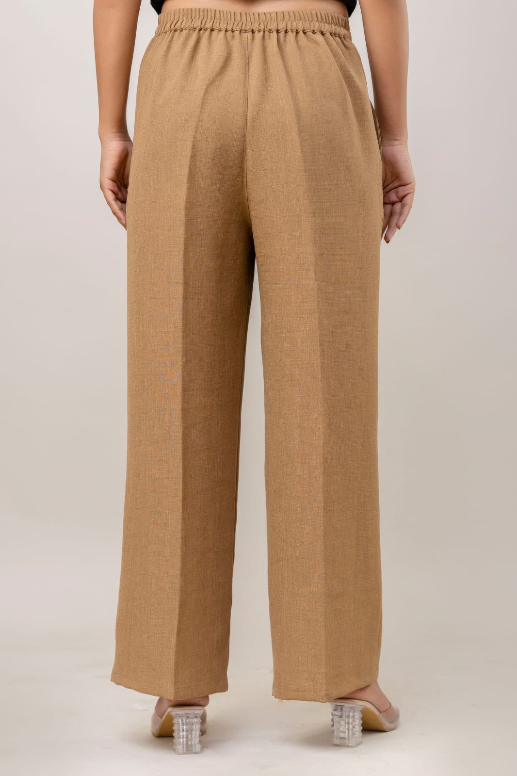 Women Brown Wide Leg Pant